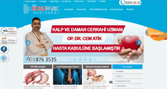 Desktop Screenshot of koruparkhastanesi.com